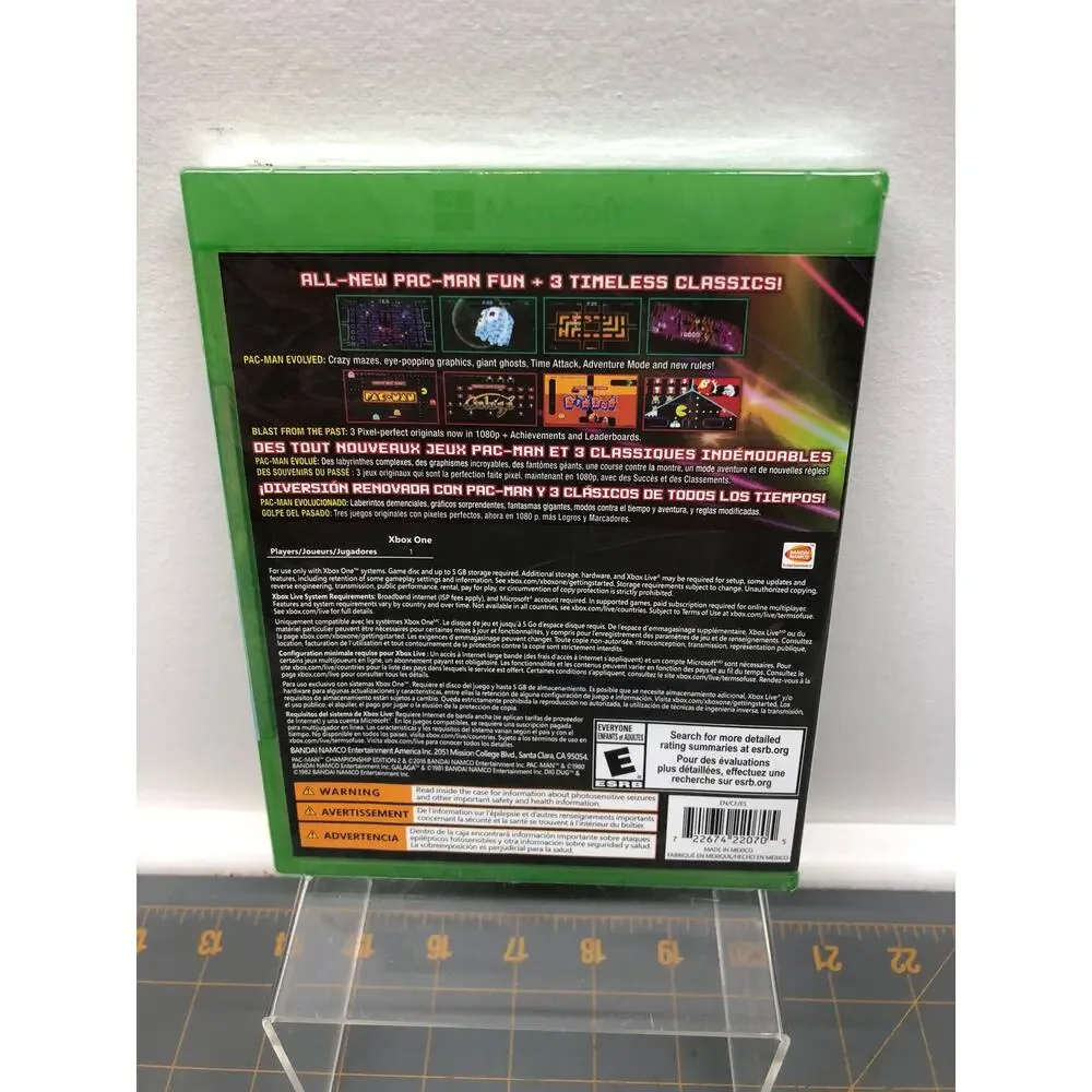 Microsoft Xbox One Pac-Man Championship Edition 2 + Arcade Dame Series New